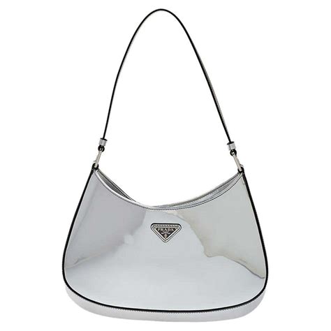 prada silver bag